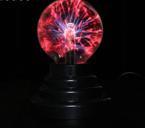 Plasma Lightning Ball โ Touch-Activated LED Sphere
